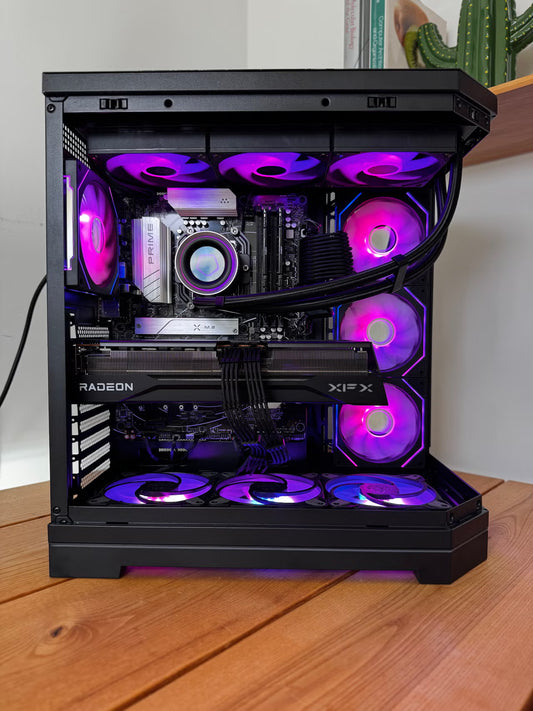 Monster PC — Ryzen 7 9800X3D - RX 9070XT - 32GB RAM - 2TB SSD