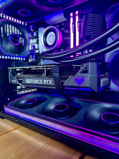 Monster Gamer PC — Ryzen 7 9800X3D - RTX 4070 Ti Super - 32GB RAM - 2TB SSD